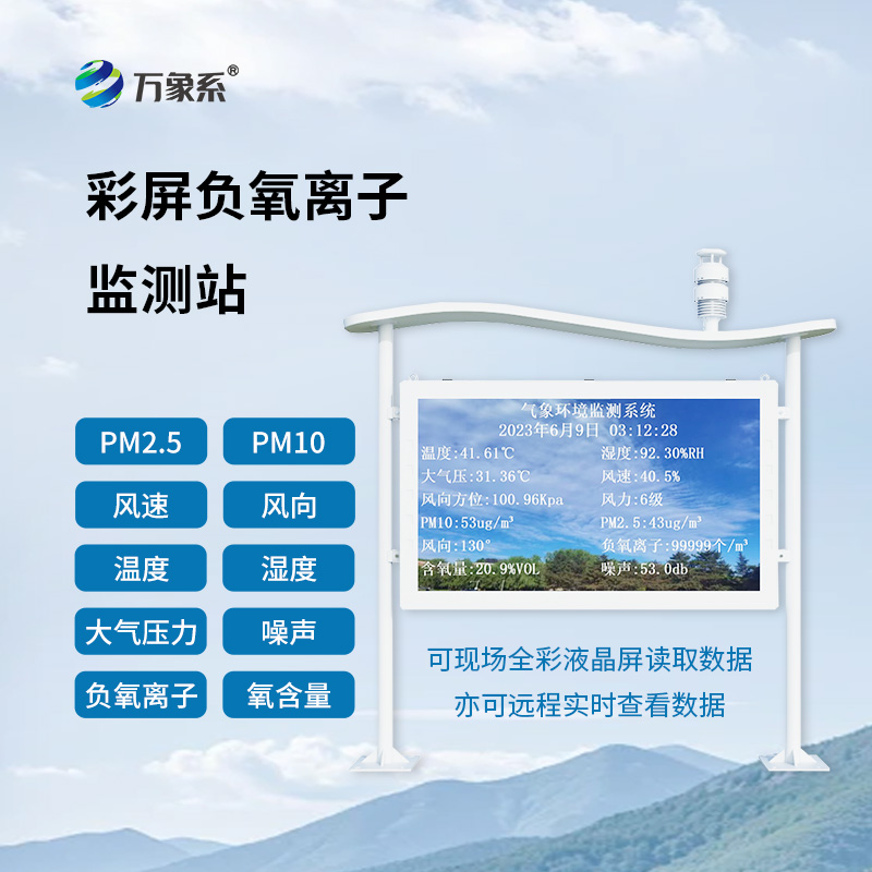 一體化負氧離子監測站