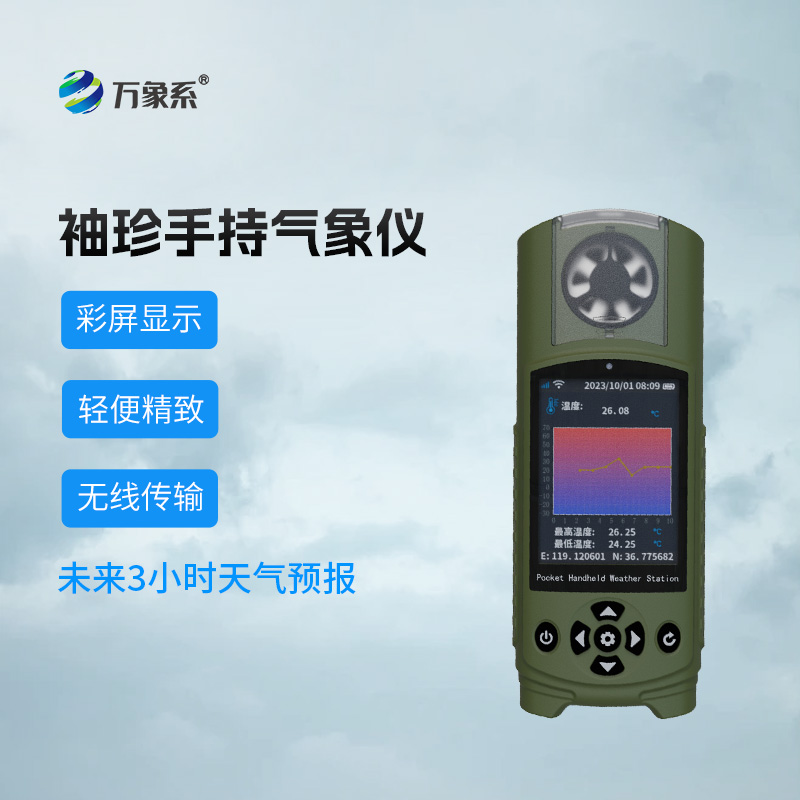 氣象儀變身時尚單品？揭秘可穿戴手持氣象儀如何“拿捏”天氣？